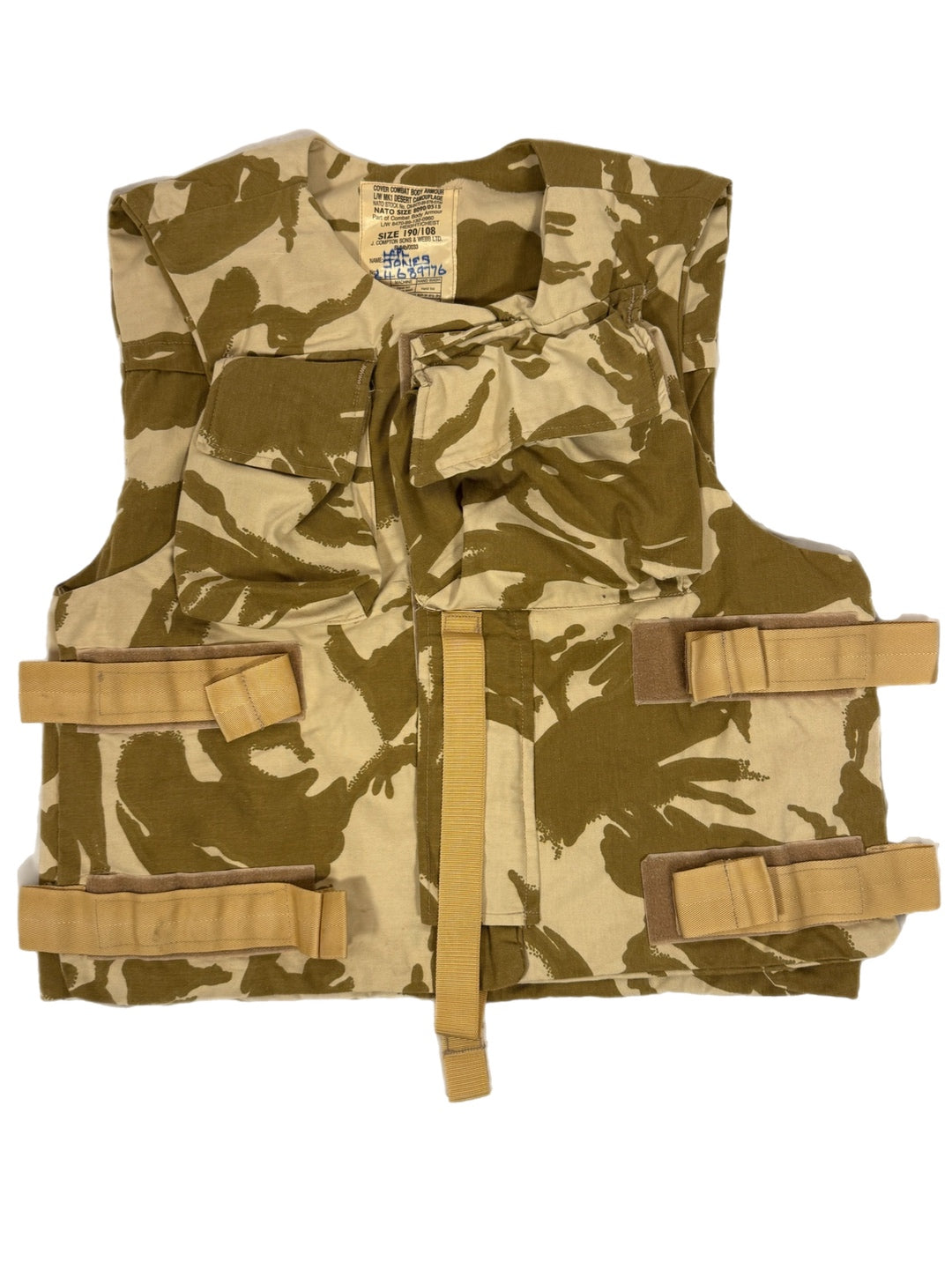 Desert DPM Flak vest CBA cover