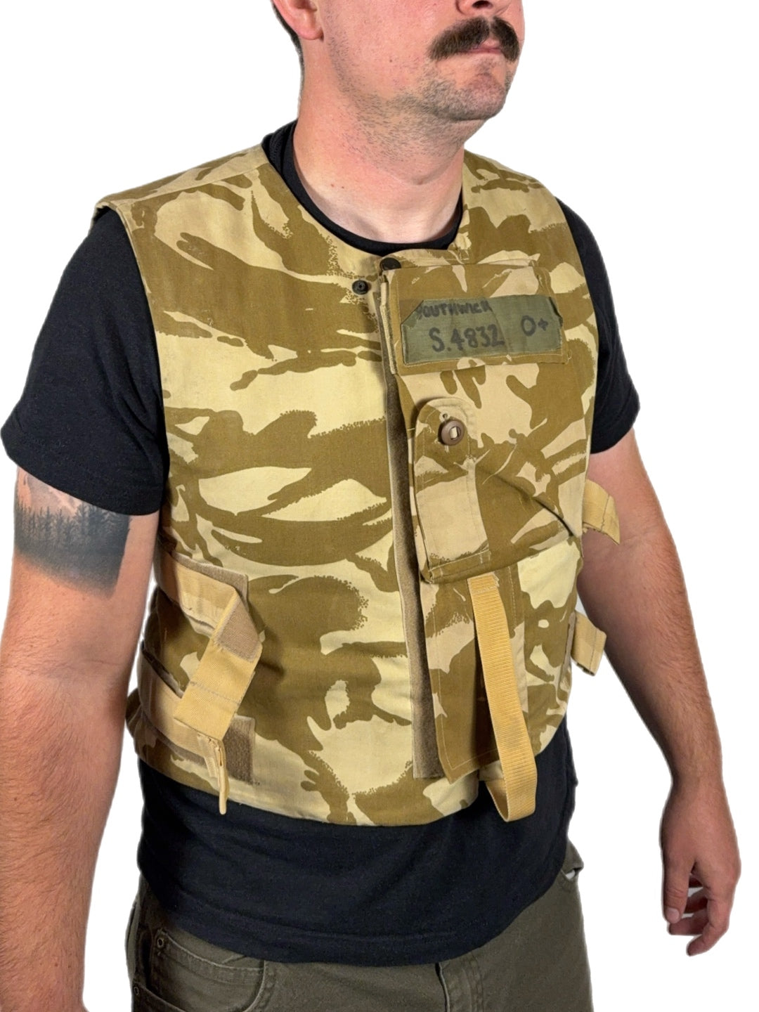 Desert DPM Flak vest CBA cover