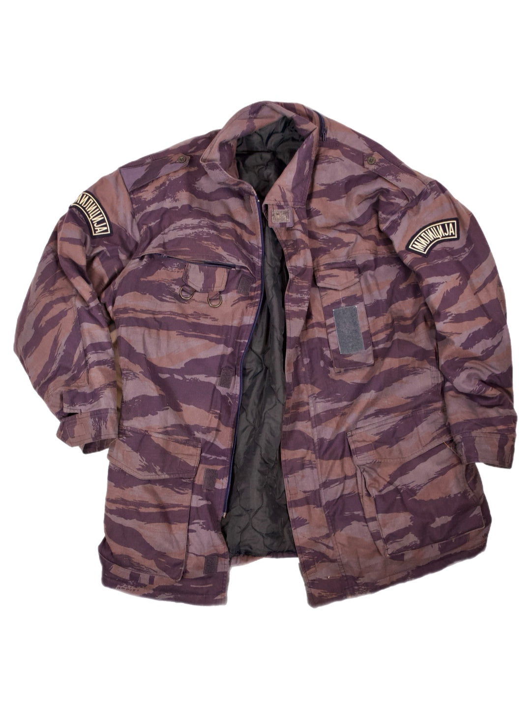 Yugoslavian PJP Milicija Purple Tigerstripe/Lizard Parka