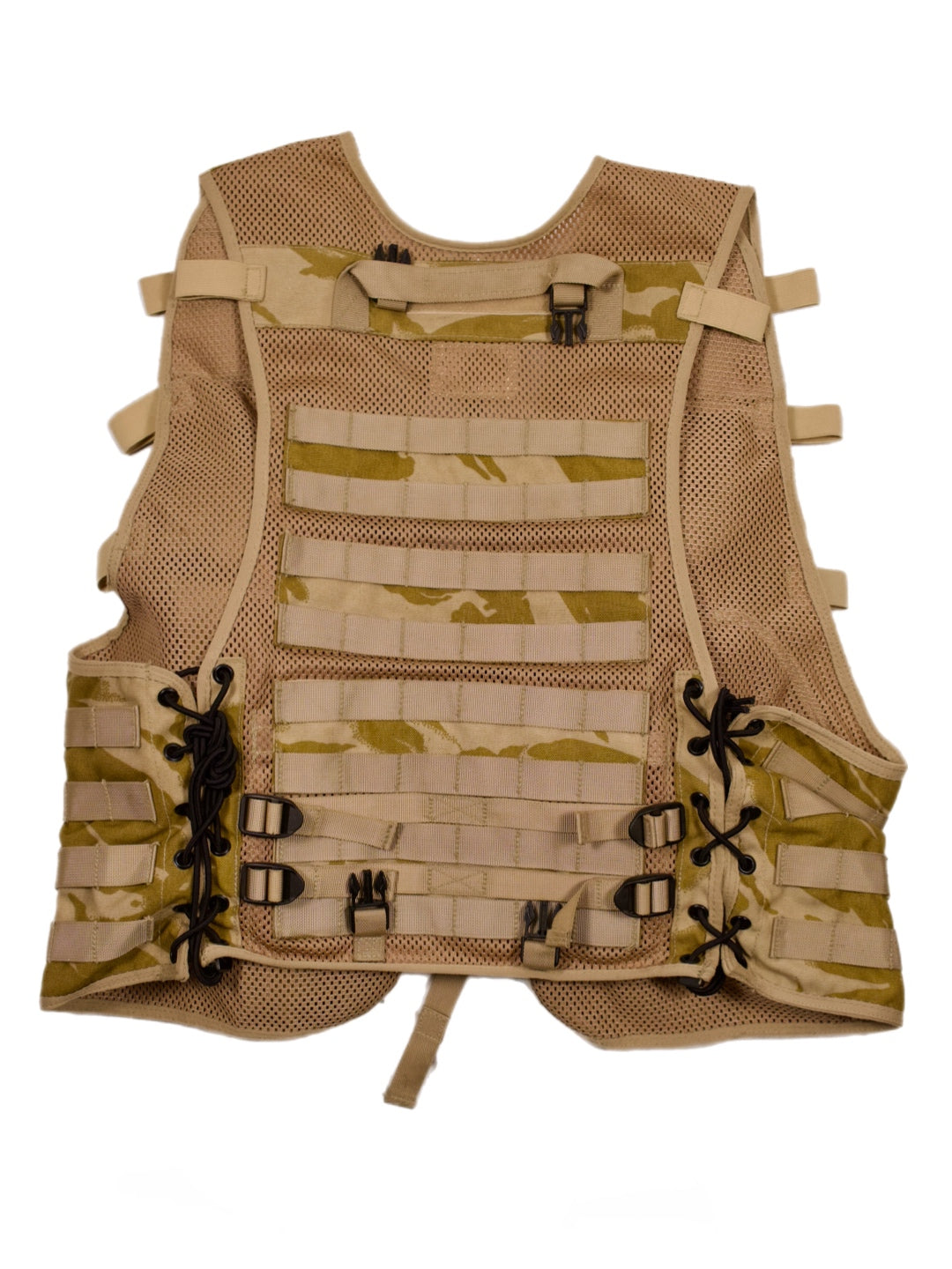British Military Issue Desert DPM Tactical Load Carrying MOLLE Assault Vest