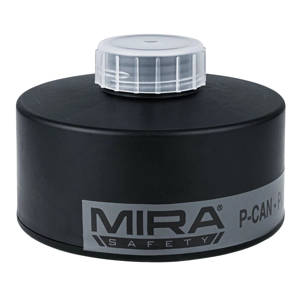 MIRA Safety P-CAN Police Gas Mask Filter - 10 Year Shelf Life | Fits CM-6M & CM-7M Gas Mask